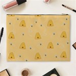 Bee pattern Cosmetic Bag (XL) Back