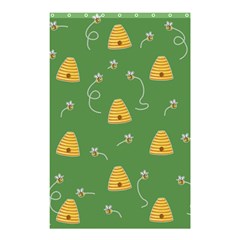 Bee Pattern Shower Curtain 48  X 72  (small) 