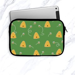 Bee Pattern Apple Ipad Mini Zipper Cases by Valentinaart