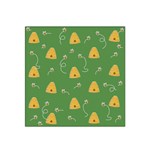 Bee pattern Satin Bandana Scarf Front