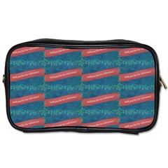 Valentine Day Pattern Toiletries Bags 2-side by dflcprints