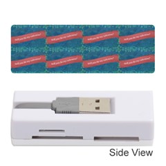 Valentine Day Pattern Memory Card Reader (stick)  by dflcprints