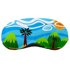 Landscape Background Nature Sky Sleeping Masks by Nexatart