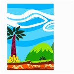 Landscape Background Nature Sky Large Garden Flag (Two Sides) Back