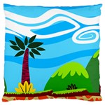 Landscape Background Nature Sky Large Cushion Case (One Side) Front