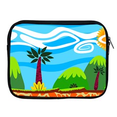 Landscape Background Nature Sky Apple Ipad 2/3/4 Zipper Cases by Nexatart