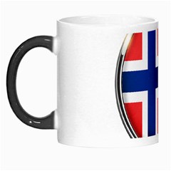 Norway Country Nation Blue Symbol Morph Mugs by Nexatart