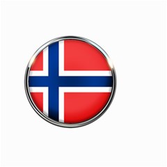 Norway Country Nation Blue Symbol Small Garden Flag (two Sides) by Nexatart