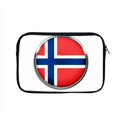 Norway Country Nation Blue Symbol Apple Macbook Pro 15  Zipper Case by Nexatart