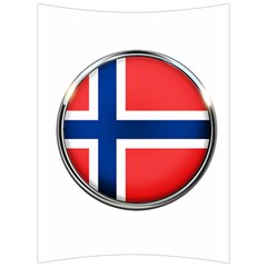 Norway Country Nation Blue Symbol Back Support Cushion by Nexatart