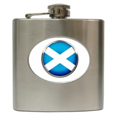 Scotland Nation Country Nationality Hip Flask (6 Oz) by Nexatart