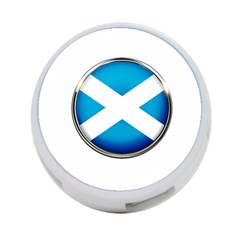 Scotland Nation Country Nationality 4-port Usb Hub (one Side) by Nexatart