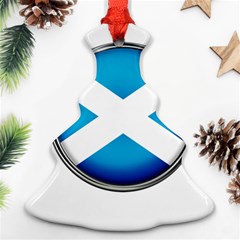 Scotland Nation Country Nationality Christmas Tree Ornament (two Sides) by Nexatart