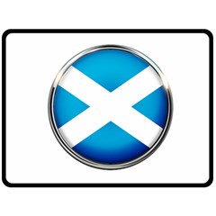 Scotland Nation Country Nationality Double Sided Fleece Blanket (large)  by Nexatart