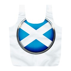 Scotland Nation Country Nationality Full Print Recycle Bags (l)  by Nexatart