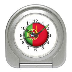 Portugal Flag Country Nation Travel Alarm Clocks by Nexatart