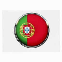 Portugal Flag Country Nation Large Glasses Cloth (2-side) by Nexatart