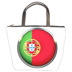 Portugal Flag Country Nation Bucket Bags by Nexatart