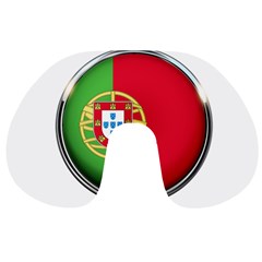 Portugal Flag Country Nation Travel Neck Pillows by Nexatart