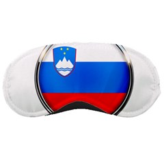 Slovenia Flag Mountains Country Sleeping Masks by Nexatart