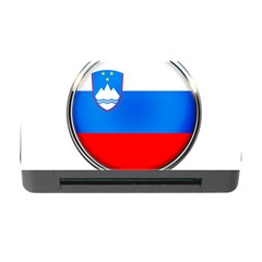 Slovenia Flag Mountains Country Memory Card Reader With Cf by Nexatart