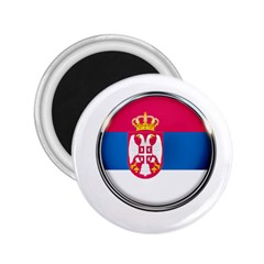 Serbia Flag Icon Europe National 2 25  Magnets by Nexatart