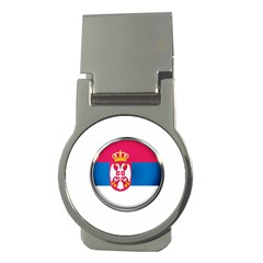 Serbia Flag Icon Europe National Money Clips (round) 