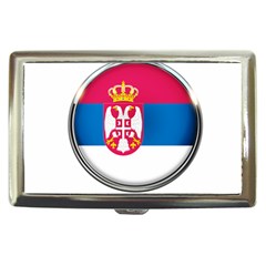 Serbia Flag Icon Europe National Cigarette Money Cases by Nexatart