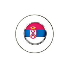 Serbia Flag Icon Europe National Hat Clip Ball Marker (10 Pack) by Nexatart