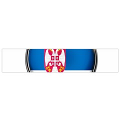 Serbia Flag Icon Europe National Small Flano Scarf by Nexatart