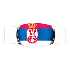 Serbia Flag Icon Europe National Stretchable Headband