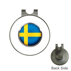 Sweden Flag Country Countries Hat Clips With Golf Markers by Nexatart