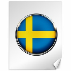 Sweden Flag Country Countries Canvas 12  X 16   by Nexatart