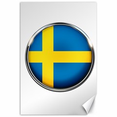 Sweden Flag Country Countries Canvas 20  X 30   by Nexatart