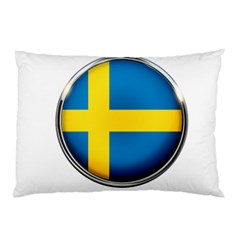 Sweden Flag Country Countries Pillow Case (two Sides) by Nexatart