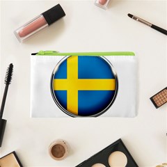 Sweden Flag Country Countries Cosmetic Bag (xs) by Nexatart