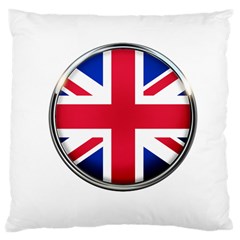 United Kingdom Country Nation Flag Large Cushion Case (one Side) by Nexatart