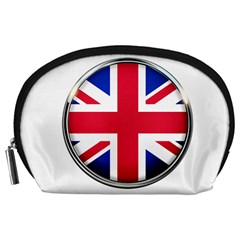 United Kingdom Country Nation Flag Accessory Pouches (large)  by Nexatart