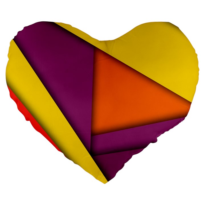 Background Abstract Large 19  Premium Heart Shape Cushions