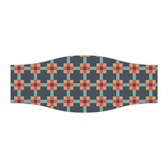 Squares Geometric Abstract Background Stretchable Headband