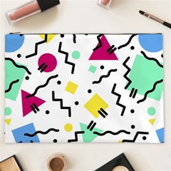 Art Background Abstract Unique Cosmetic Bag (xxl)  by Nexatart