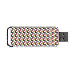 Background Abstract Geometric Portable Usb Flash (one Side) by Nexatart