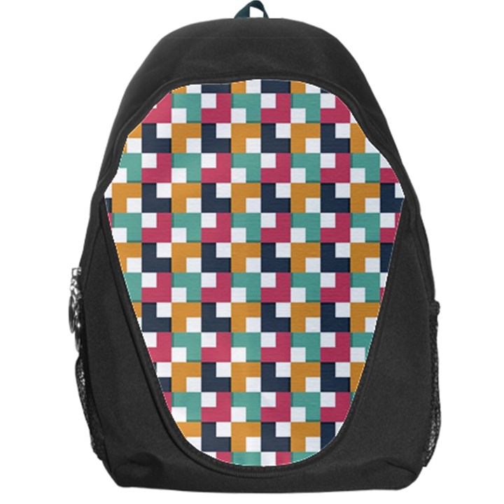 Background Abstract Geometric Backpack Bag