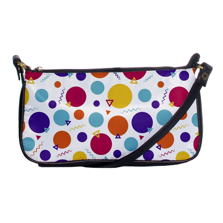 Background Polka Dot Shoulder Clutch Bags