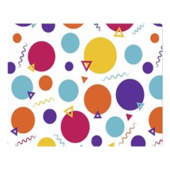 Background Polka Dot Double Sided Flano Blanket (large)  by Nexatart