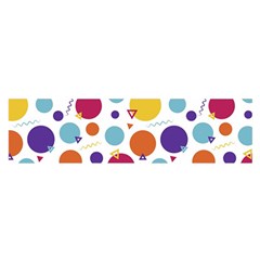 Background Polka Dot Satin Scarf (oblong) by Nexatart