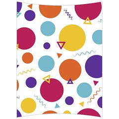 Background Polka Dot Back Support Cushion by Nexatart