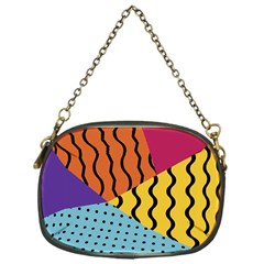 Background Abstract Memphis Chain Purses (one Side)  by Nexatart