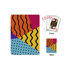 Background Abstract Memphis Playing Cards (mini) 