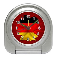 Germany Map Flag Country Red Flag Travel Alarm Clocks by Nexatart